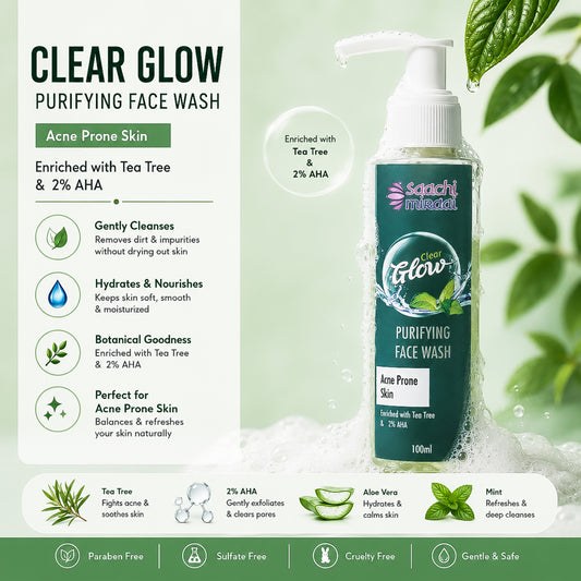 Clear Glow Purifying Face Wash