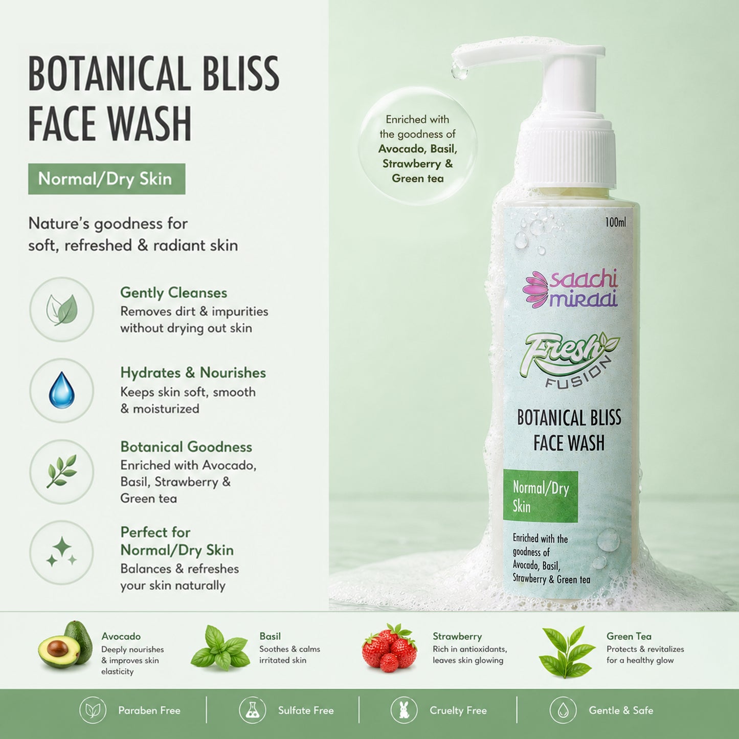 Botanical Bliss Face Wash