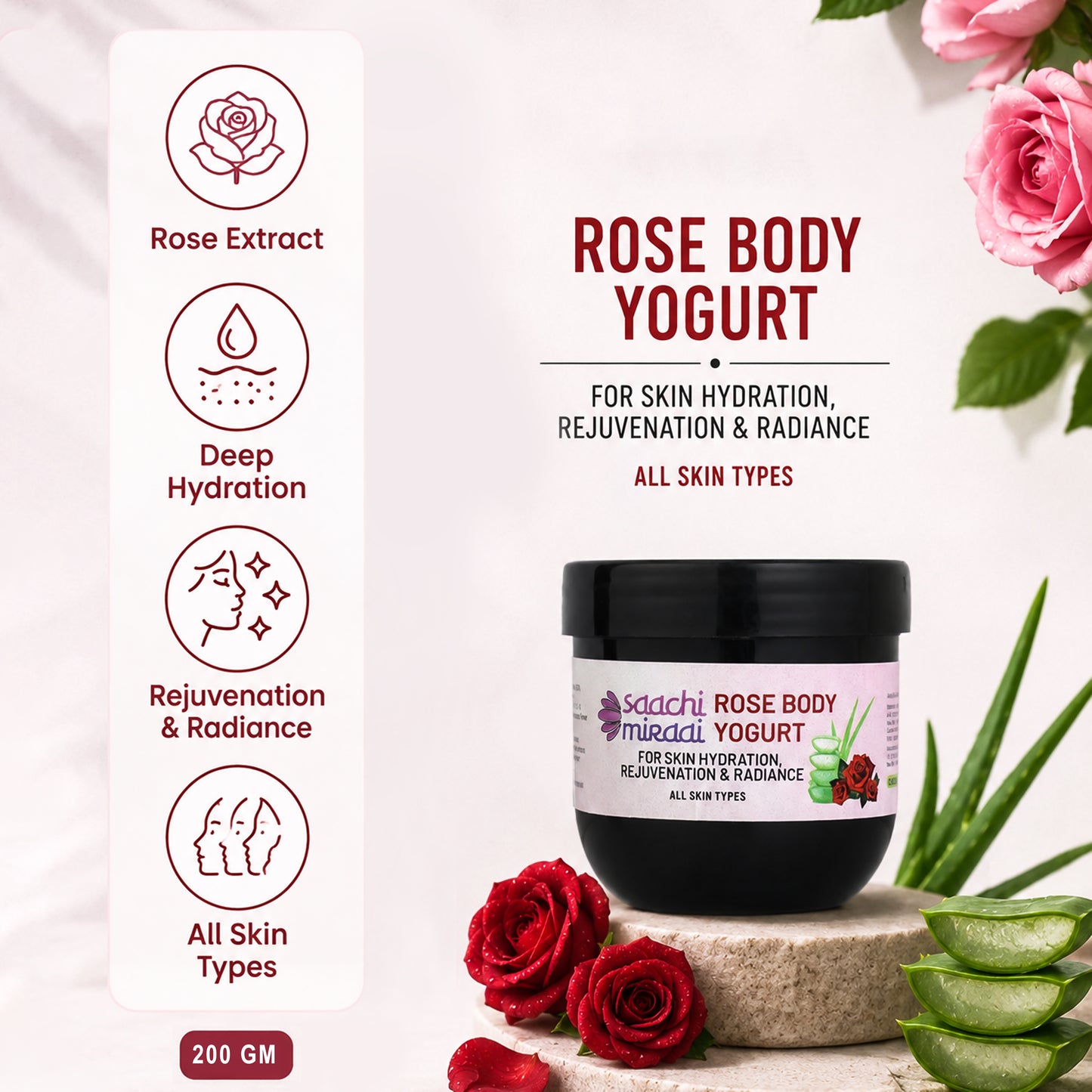 Rose Body Yogurt